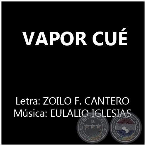 VAPOR CUE - Música:  EULALIO IGLESIAS